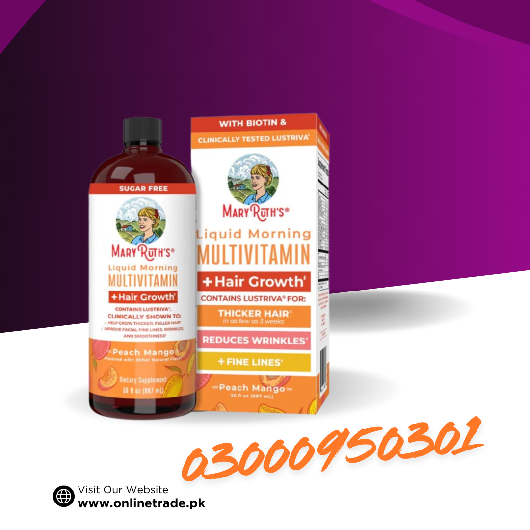 Liquid Morning Multivitamin + Hair Growth In Pakistan
