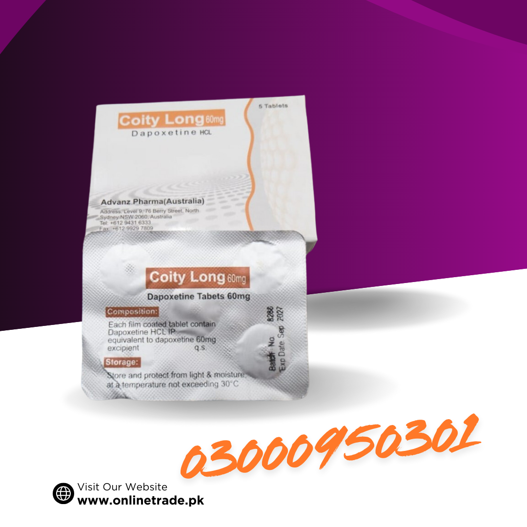 Coity Long Depoxetine 60mg In Pakistan