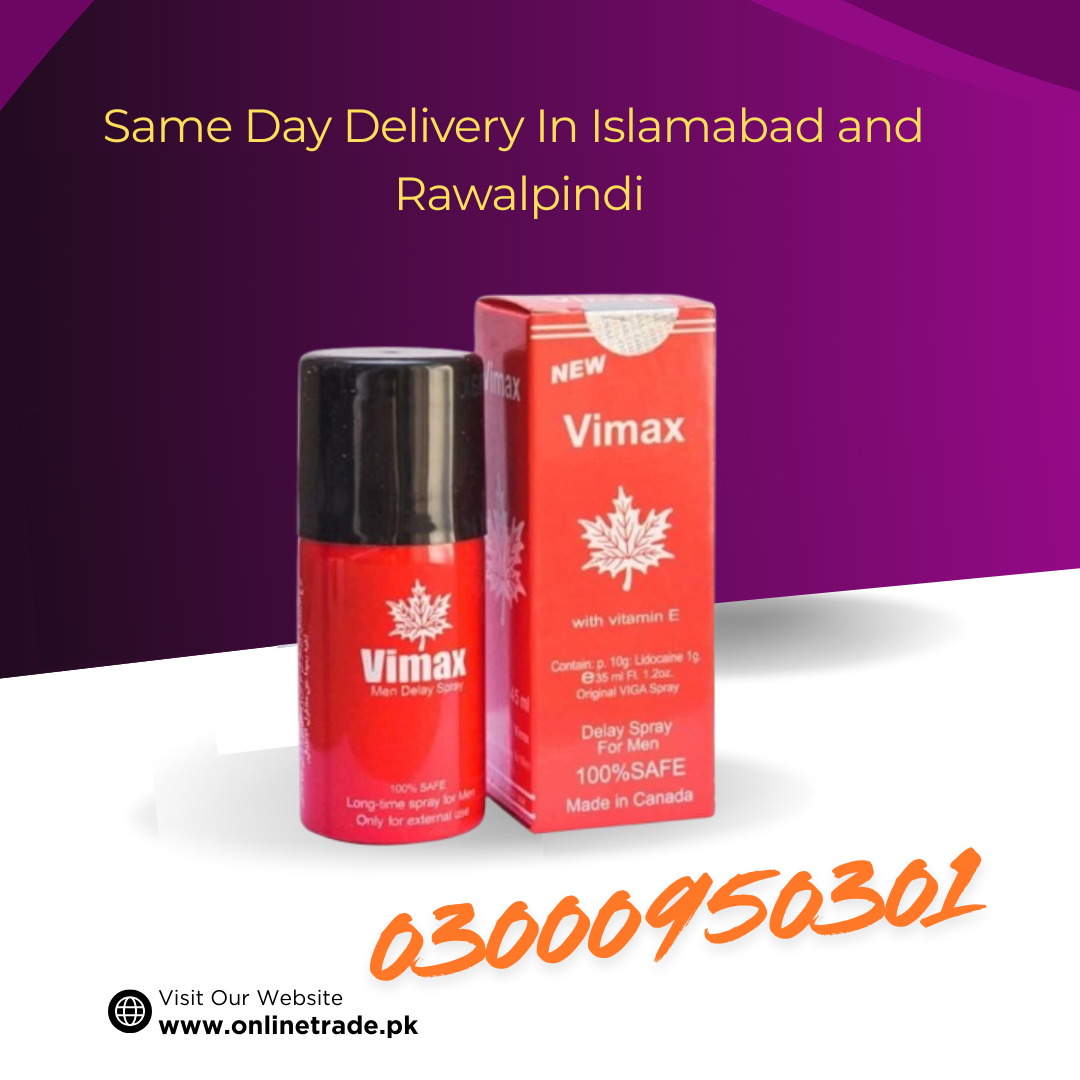 Vimax Spray Same Day Delivery In Islamabad- Rawalpindi