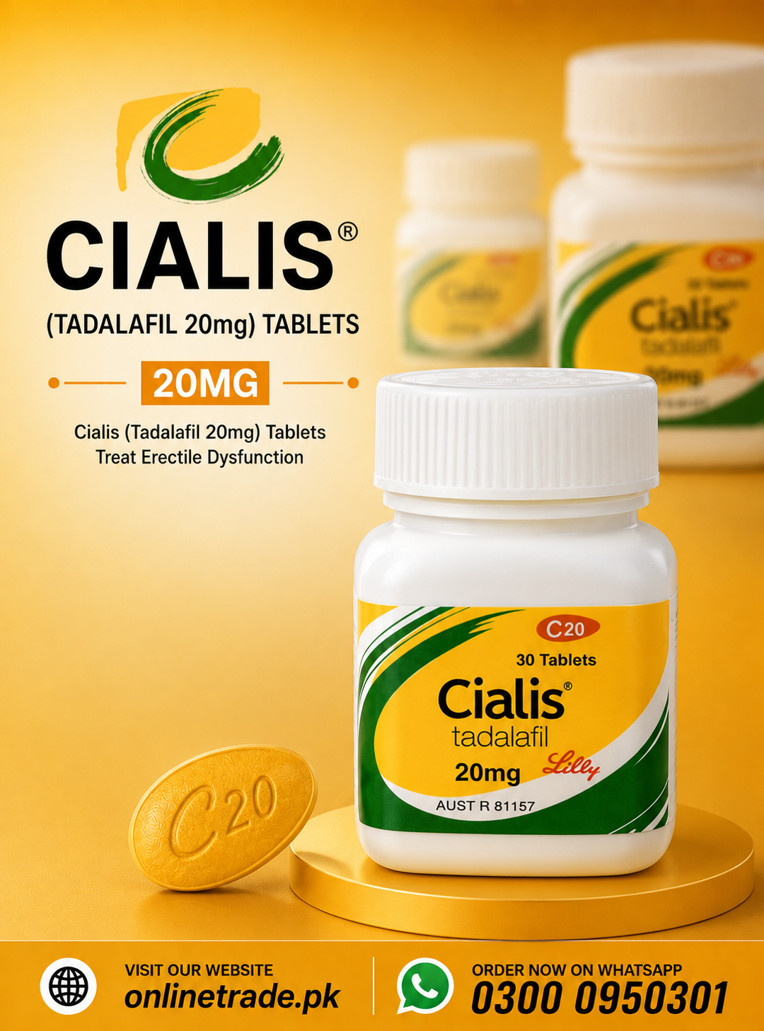 Cialis 30 Tablets Price In Pakistan