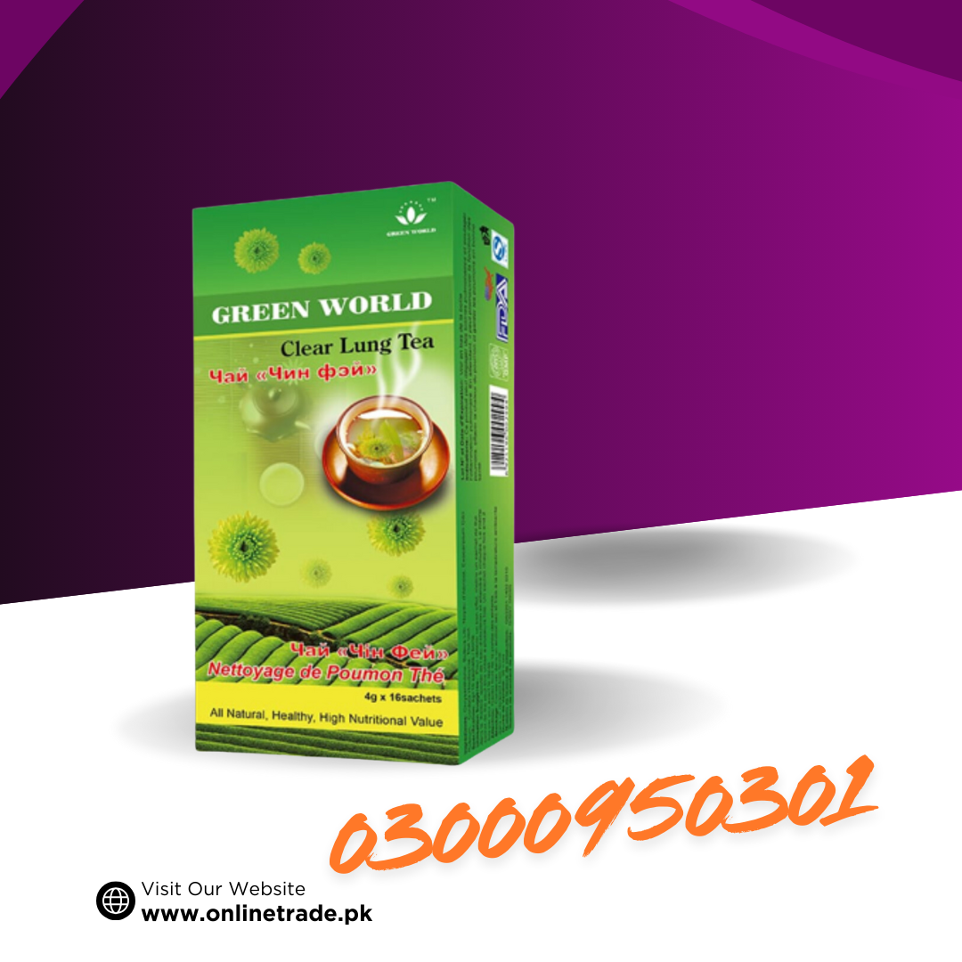 Green World Clear Lung Tea In Pakistan